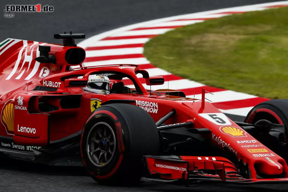 Foto zur News: Sebastian Vettel (Ferrari)