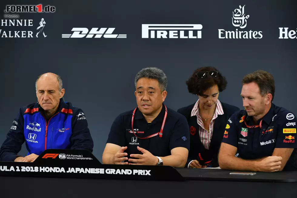 Foto zur News: Franz Tost und Christian Horner