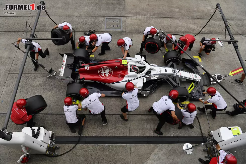 Foto zur News: Charles Leclerc (Sauber)