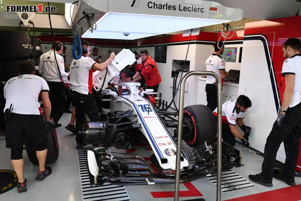 Foto zur News: Charles Leclerc (Sauber)