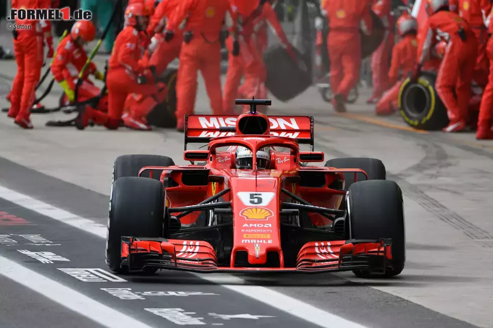 Foto zur News: Sebastian Vettel (Ferrari)