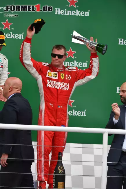 Foto zur News: Kimi Räikkönen (Ferrari)