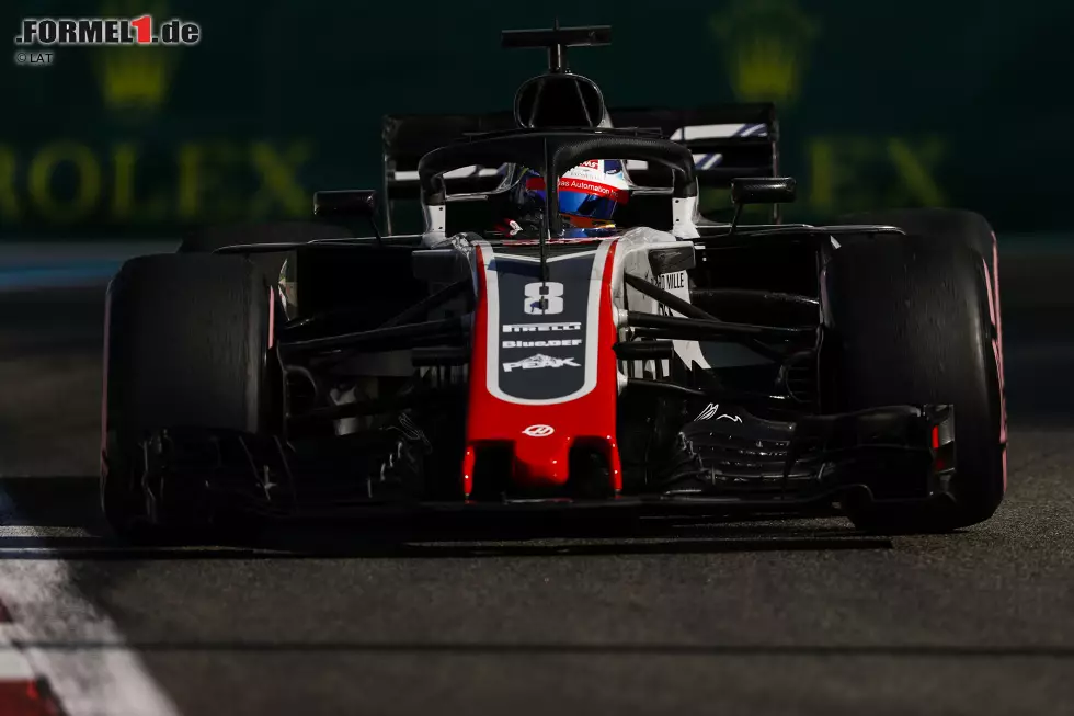 Foto zur News: Romain Grosjean (Haas)