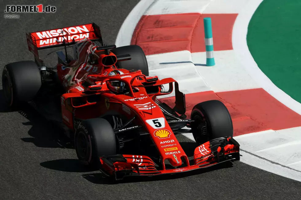 Foto zur News: Sebastian Vettel (Ferrari)