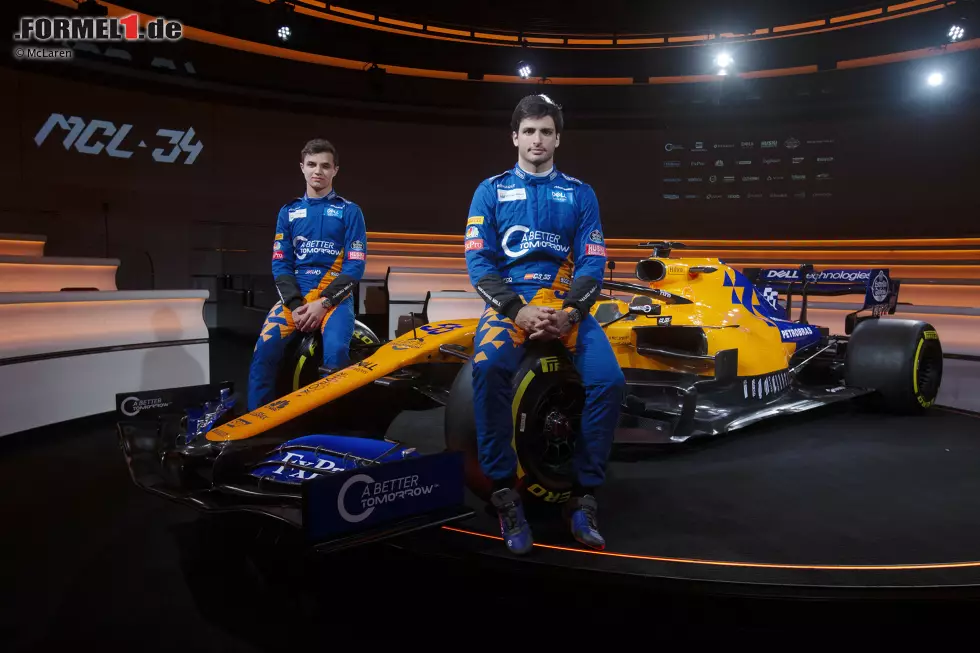 Foto zur News: Lando Norris (McLaren) und Carlos Sainz (McLaren)