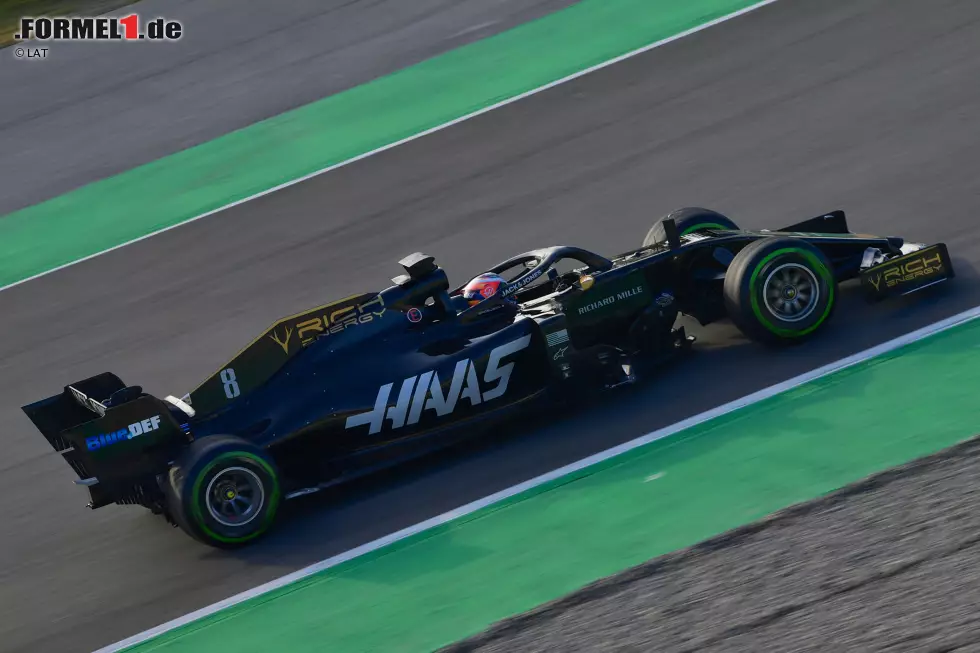 Foto zur News: Romain Grosjean (Haas)