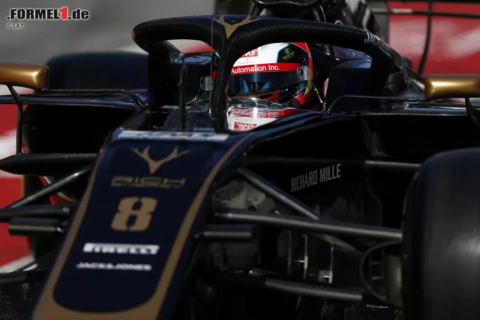 Foto zur News: Romain Grosjean (Haas)