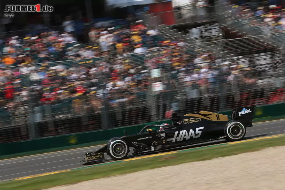 Foto zur News: Romain Grosjean (Haas)