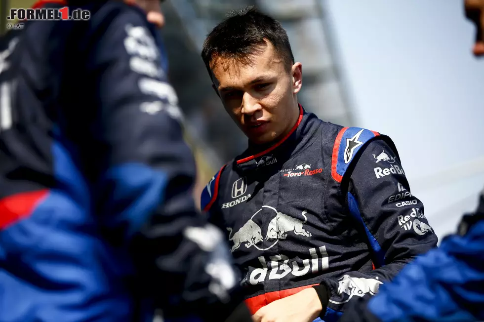 Foto zur News: Alexander Albon (Toro Rosso)