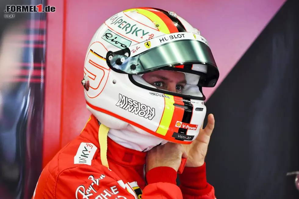 Foto zur News: Sebastian Vettel (Ferrari)