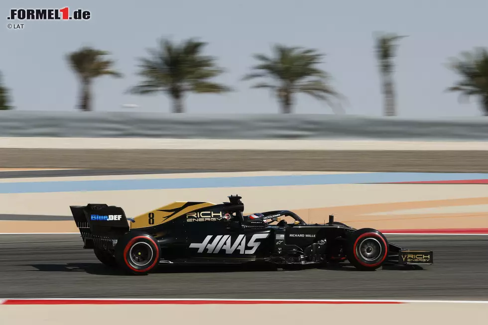 Foto zur News: Romain Grosjean (Haas)