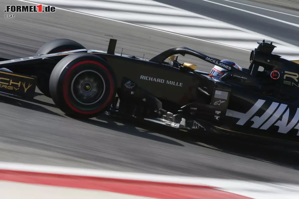 Foto zur News: Romain Grosjean (Haas)