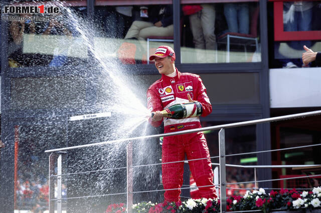 Foto zur News: #2: Michael Schumacher (Deutschland): Weltmeister 1994, 1995, 2000, 2001, 2002, 2003, 2004 - 413 Millionen Euro