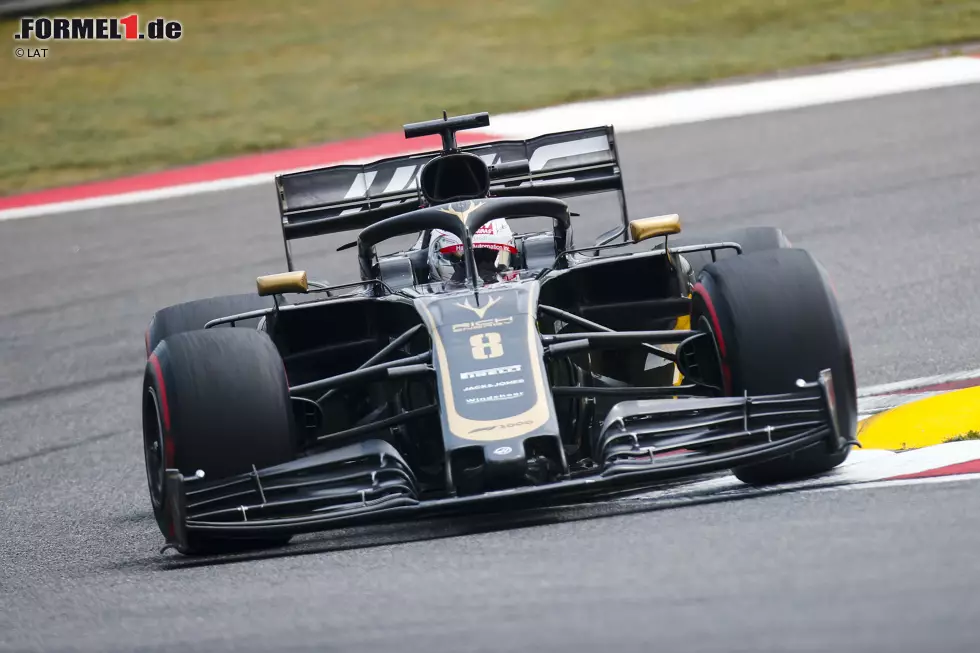 Foto zur News: Romain Grosjean (Haas)