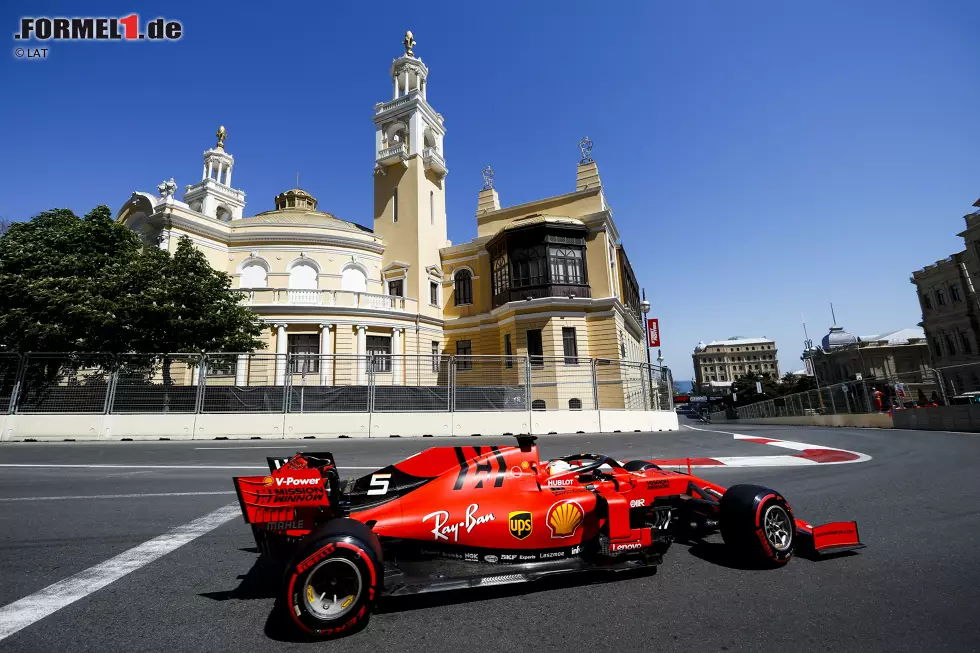 Foto zur News: Sebastian Vettel (Ferrari)