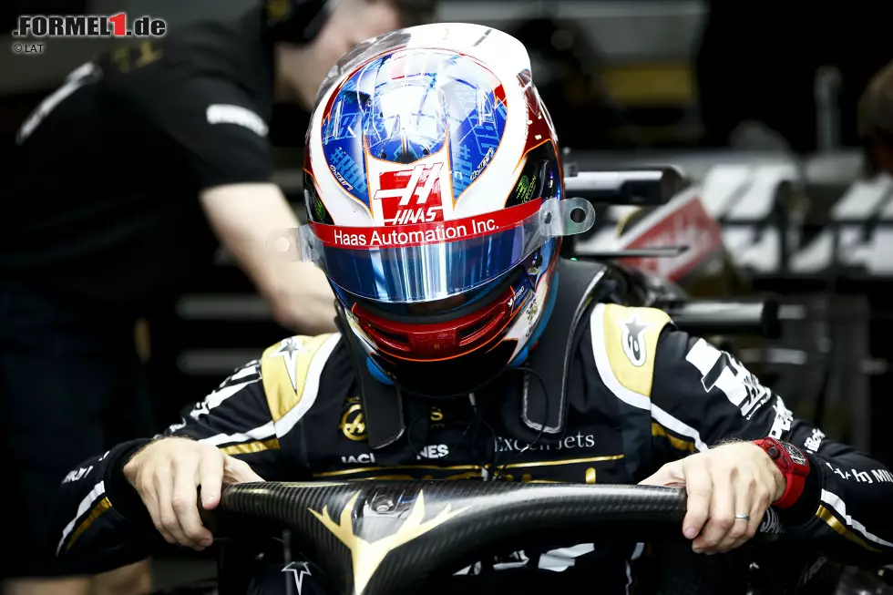 Foto zur News: Romain Grosjean (Haas)