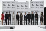 Foto zur News: Charles Leclerc (Ferrari), George Russell (Williams), Esteban Ocon, Jack Aitken, Guanyu Zhou, Nicholas Latifi, Sergei Sirotkin und Antonio Giovinazzi (Alfa Romeo)