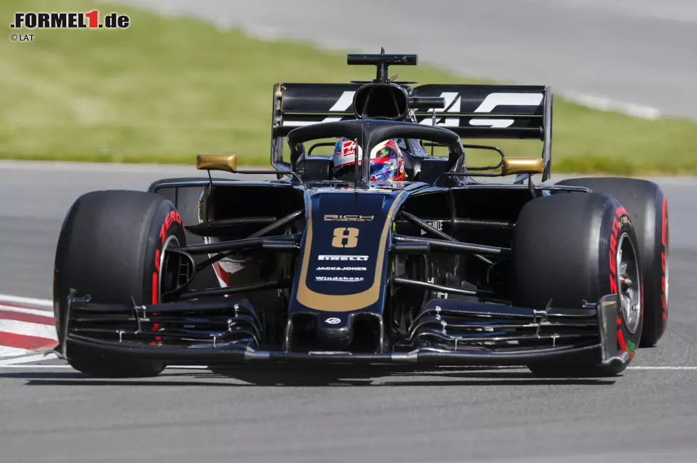 Foto zur News: Romain Grosjean (Haas)