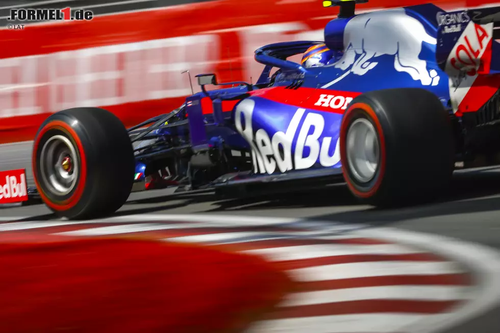 Foto zur News: Alexander Albon (Toro Rosso)