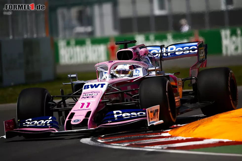 Foto zur News: Sergio Perez (Racing Point)