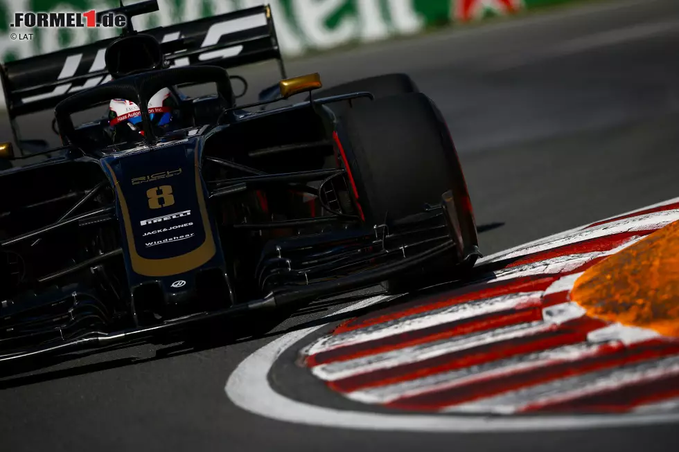 Foto zur News: Romain Grosjean (Haas)