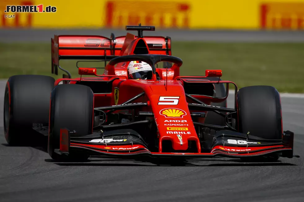 Foto zur News: Sebastian Vettel (Ferrari)