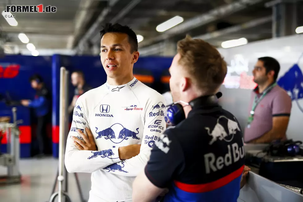 Foto zur News: Alexander Albon (Toro Rosso)