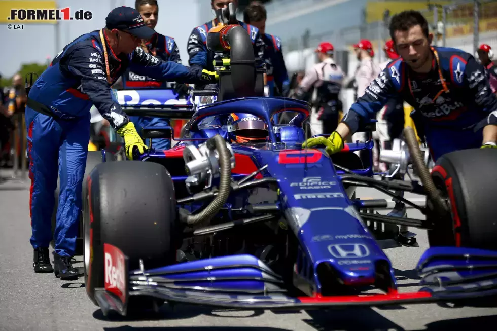 Foto zur News: Alexander Albon (Toro Rosso)