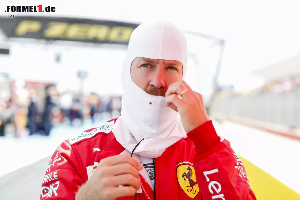 Foto zur News: Sebastian Vettel (Ferrari)