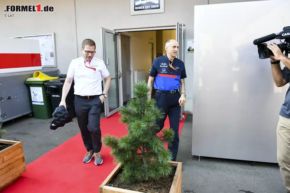 Foto zur News: Andreas Seidl und Franz Tost