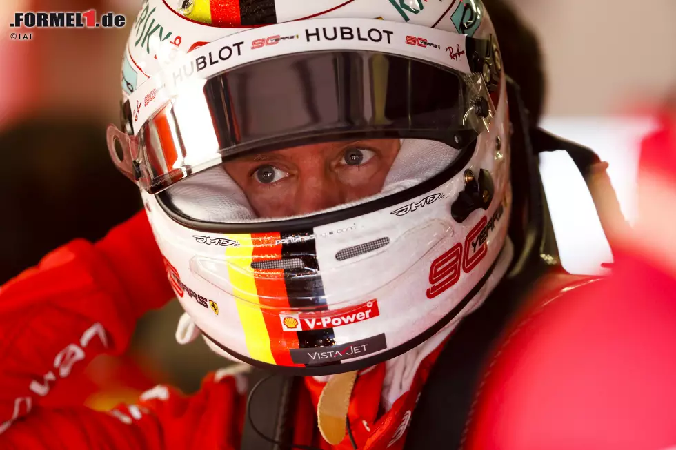 Foto zur News: Sebastian Vettel (Ferrari)