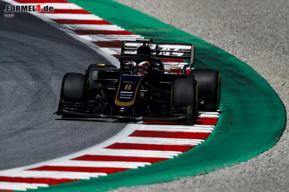 Foto zur News: Romain Grosjean (Haas)