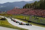 Foto zur News: Lewis Hamilton (Mercedes), Lando Norris (McLaren), Kimi Räikkönen (Alfa Romeo), Sebastian Vettel (Ferrari) und Max Verstappen (Red Bull)