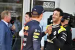 Foto zur News: Daniel Ricciardo (Renault) und Max Verstappen (Red Bull)