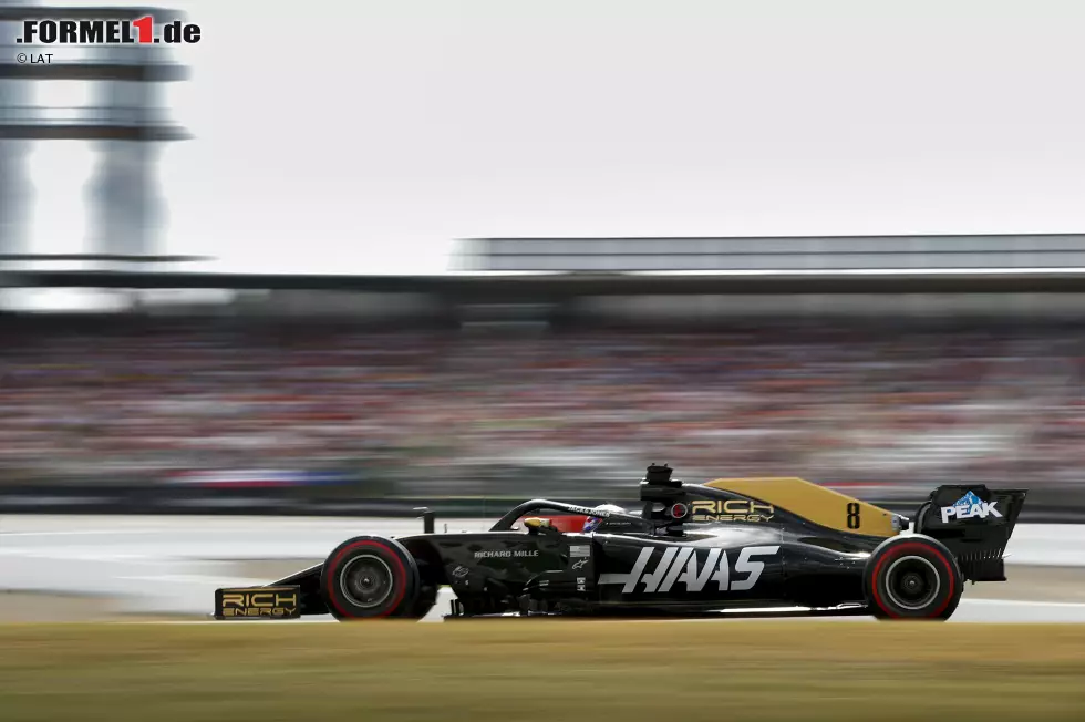 Foto zur News: Romain Grosjean (Haas)