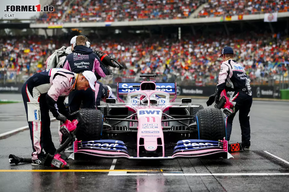 Foto zur News: Sergio Perez (Racing Point)