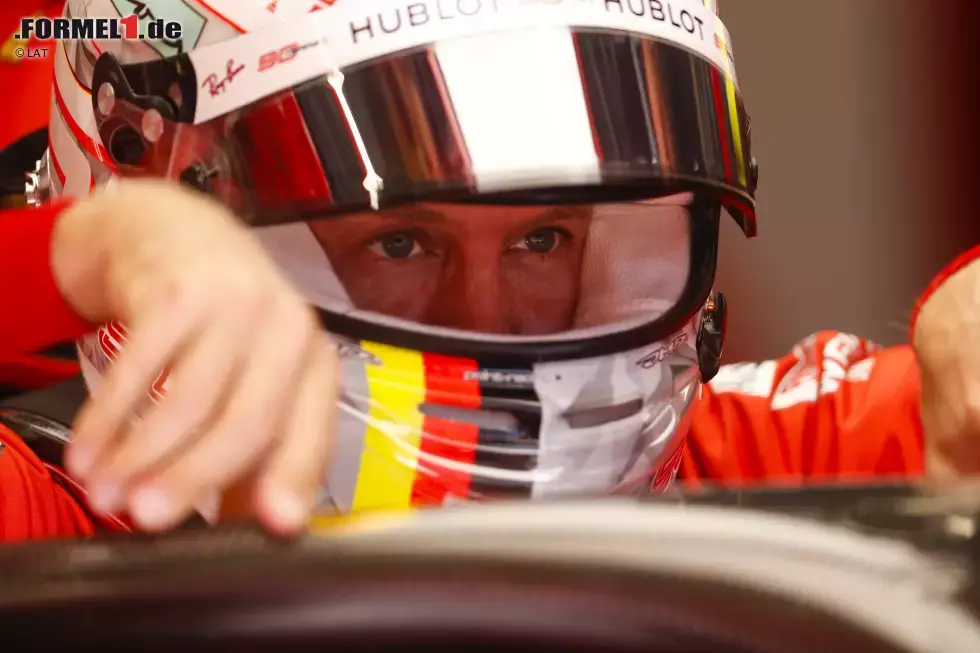 Foto zur News: Sebastian Vettel (Ferrari)