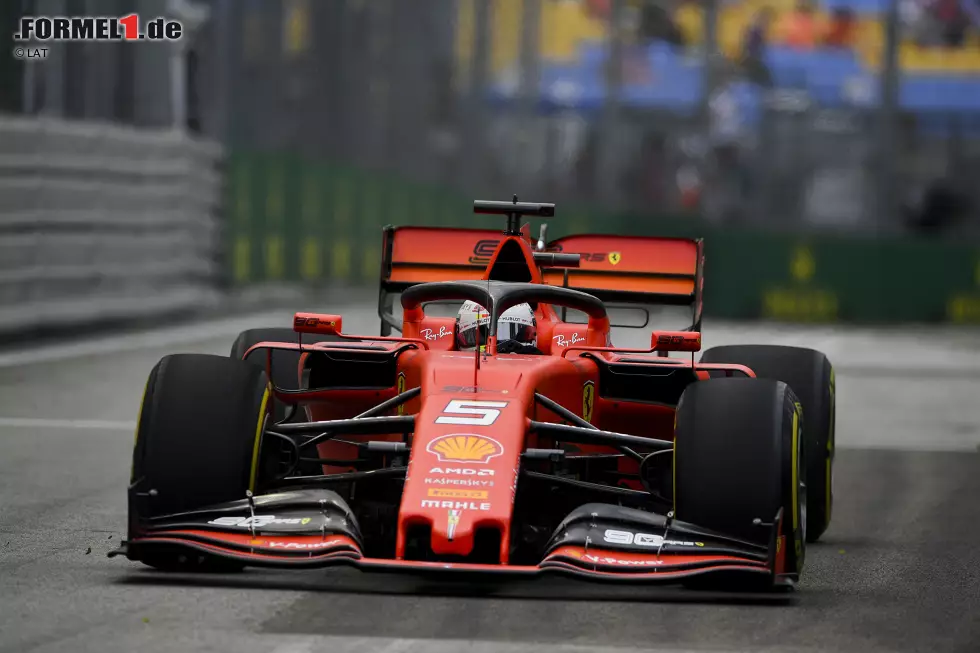 Foto zur News: Sebastian Vettel (Ferrari)