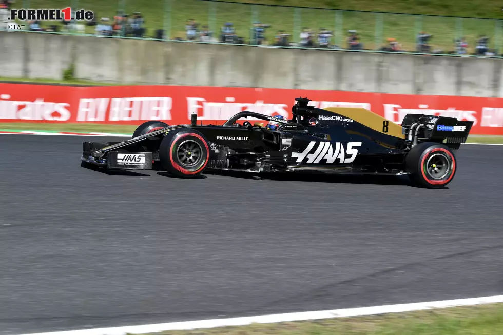 Foto zur News: Romain Grosjean (Haas)