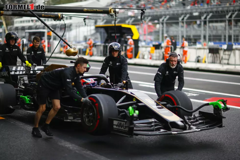 Foto zur News: Romain Grosjean (Haas)