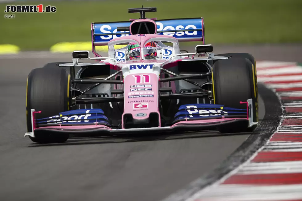 Foto zur News: Sergio Perez (Racing Point)