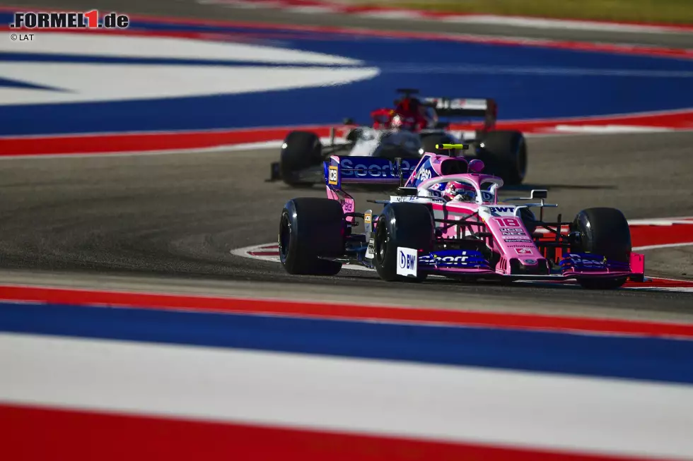 Foto zur News: Lance Stroll (Racing Point) und Kimi Räikkönen (Alfa Romeo)