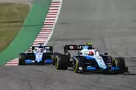 Foto zur News: Robert Kubica (Williams) und George Russell (Williams)