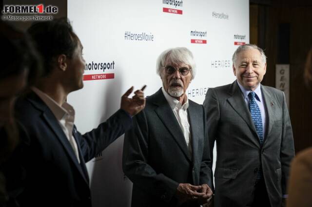 Foto zur News: Felipe Massa, Bernie Ecclestone und Jean Todt