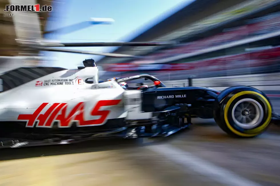 Foto zur News: Romain Grosjean (Haas)