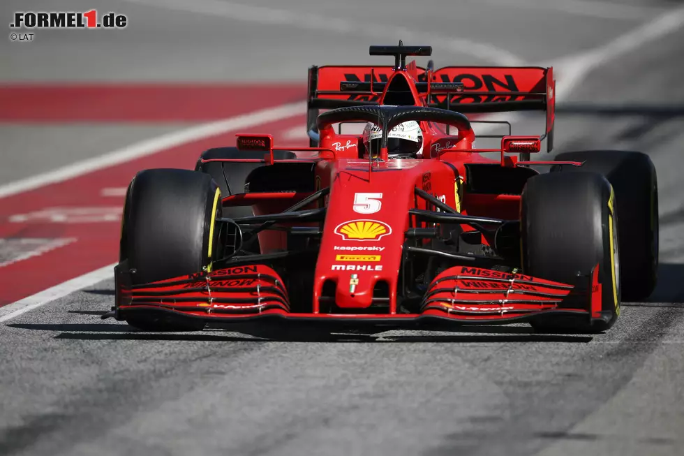 Foto zur News: Sebastian Vettel (Ferrari)