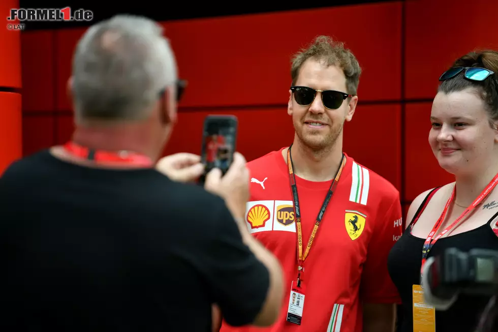 Foto zur News: Sebastian Vettel (Ferrari)