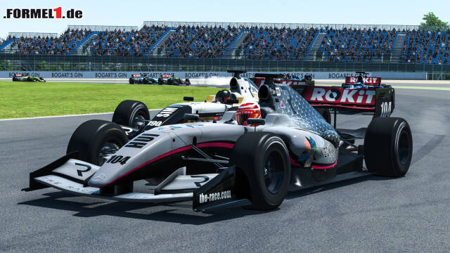 Foto zur News: Champion der Profi-Sim-Racer wird Bono Huis mit Mercedes.