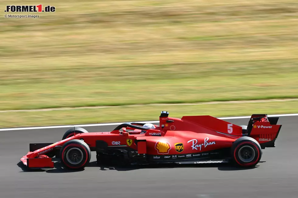 Foto zur News: Sebastian Vettel (Ferrari)