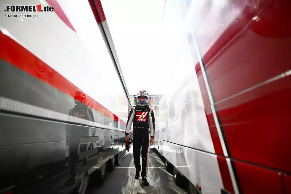 Foto zur News: Romain Grosjean (Haas)